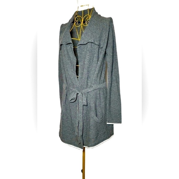 Splendid Gray Women's Cardigan Sweater - Picture 2 of 16